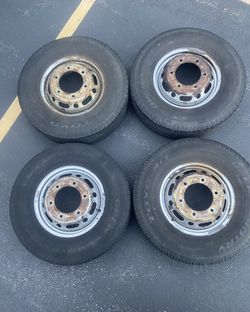 2 Rims &2new Tires For Dodge Sprinter 3500