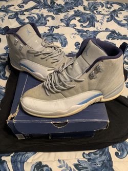 Jordan 12’s Retro ‘Grey University Blue’