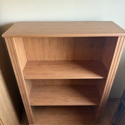 Wood Book Shelf 