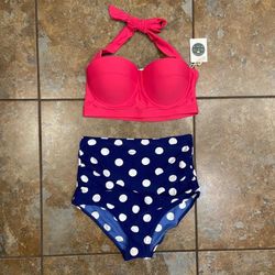 NWT Cherry Cat XL Bikini 