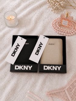 DKNY Leather Wallet – Set of Two