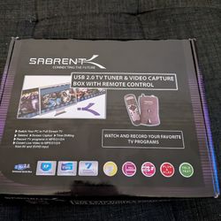 Sabrent USB 2.0 TV Tuner & Video Capture Box