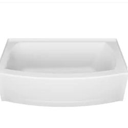 American Standard

Ovation Curve 60 in. Left Drain Rectangular Apron Front Bathtub in Arctic White

