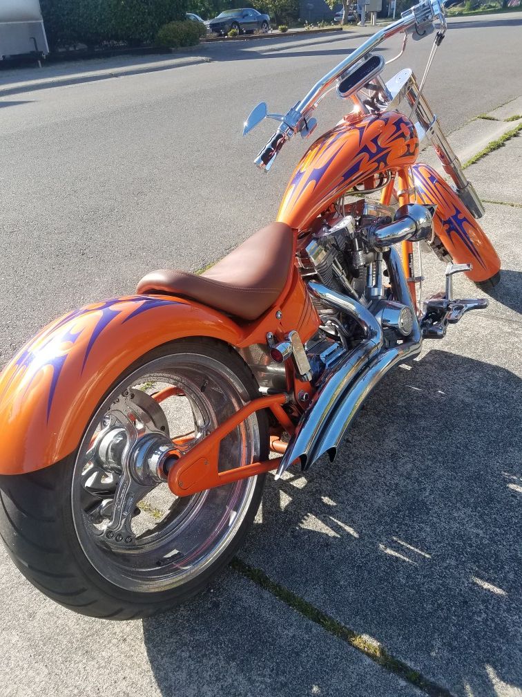 QUICK SALE!!! Custom Chopper. 113CI Motor. $25,000 Build! 2001 Royal Ryder. Only 900 Miles! Wa Title In Hand. No trades..