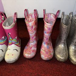 Girls Rain Boots 