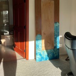 Refinished Old Wooden Door