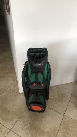 Callaway 14 slot Pilsner Urquell golf bag special edition originally produced for the Open Championship new condition