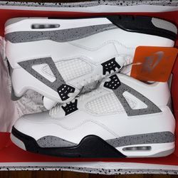 Jordan 4 White Cement size 13