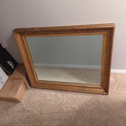 Antique Framed Mirror