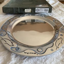 Wyland Dolphin platter