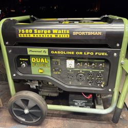 Sportsman 7500 Watt Generator