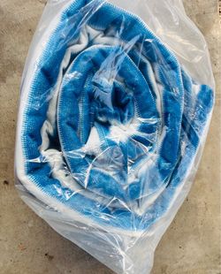 20ft x 40ft Blue/White Shade Net / Mesh Tarp
