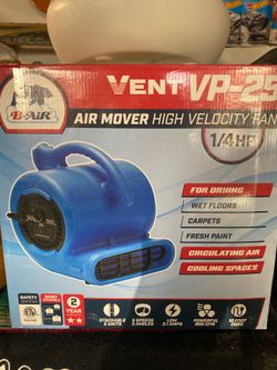 Floor blower fan