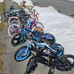 An Assortment Of BMX Bikes-Prices Starting At $50!