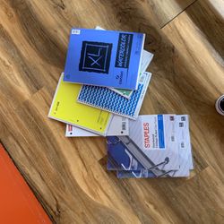 Blank Paper. Notebooks