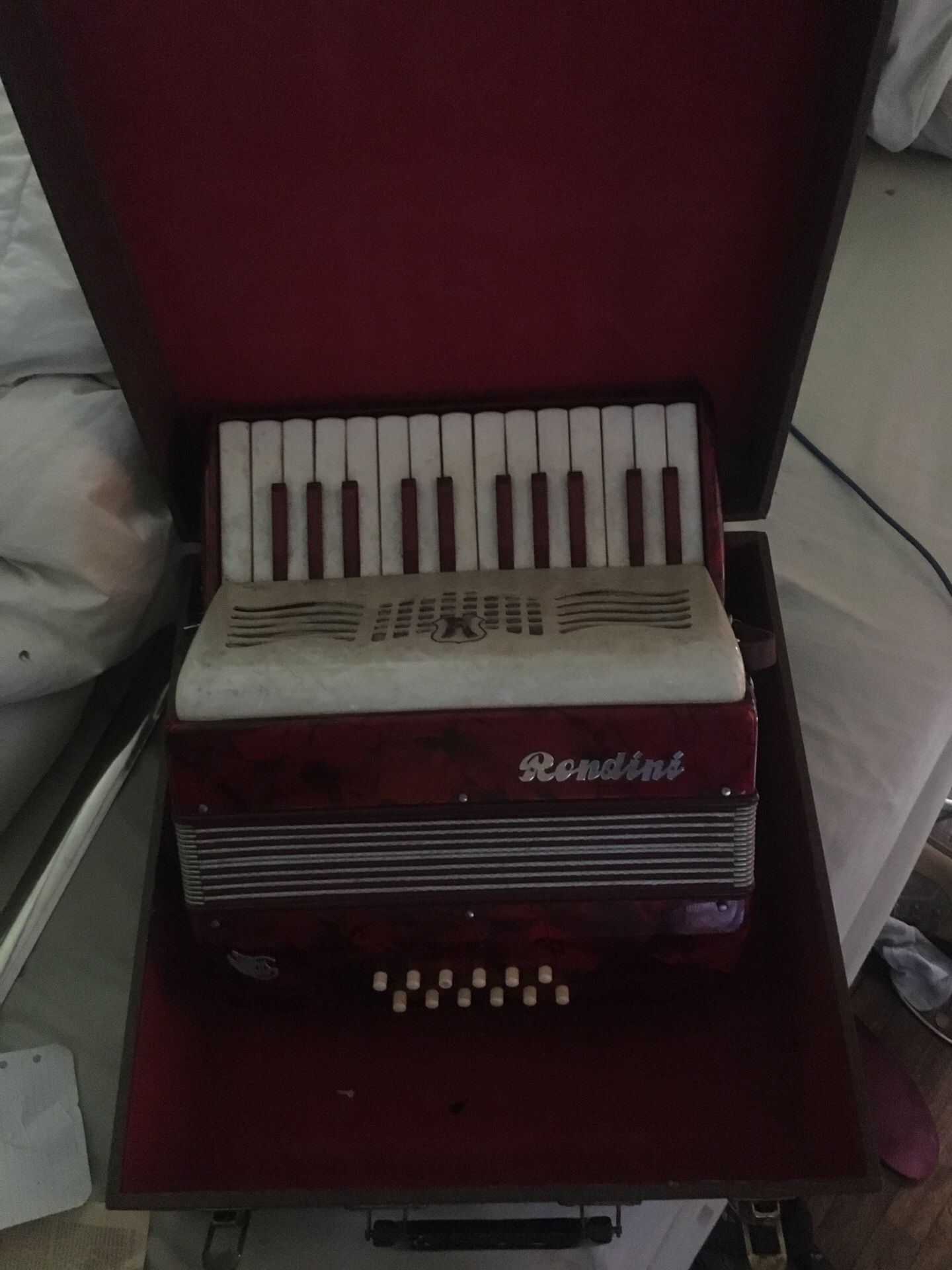 Accordeon Rondini 12 bass made in Italy
