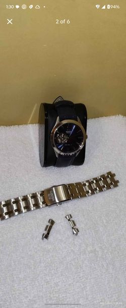 Orient Open Heart Watch Blue Dial Auto