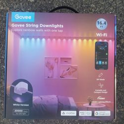 Govee String Downlights Smart LED Lights 16.4 Ft New Sealed - H808A