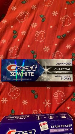 Crest 3D White Charcoal