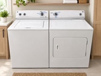 Kenmore washer and dryer