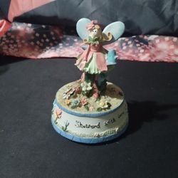 Porcelain Music Box Figurine