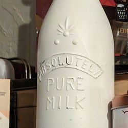 
Decorative Farmhouse Milk Bottle / Flower-vase

Farmhouse style decorative glass milk bottle