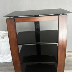 Brown Wood Console Table