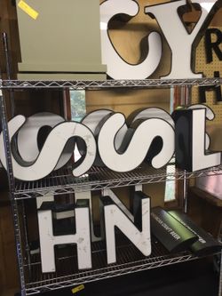 Vintage Letters- a variety of sizes