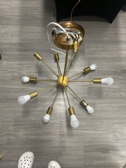 Gold Chandelier