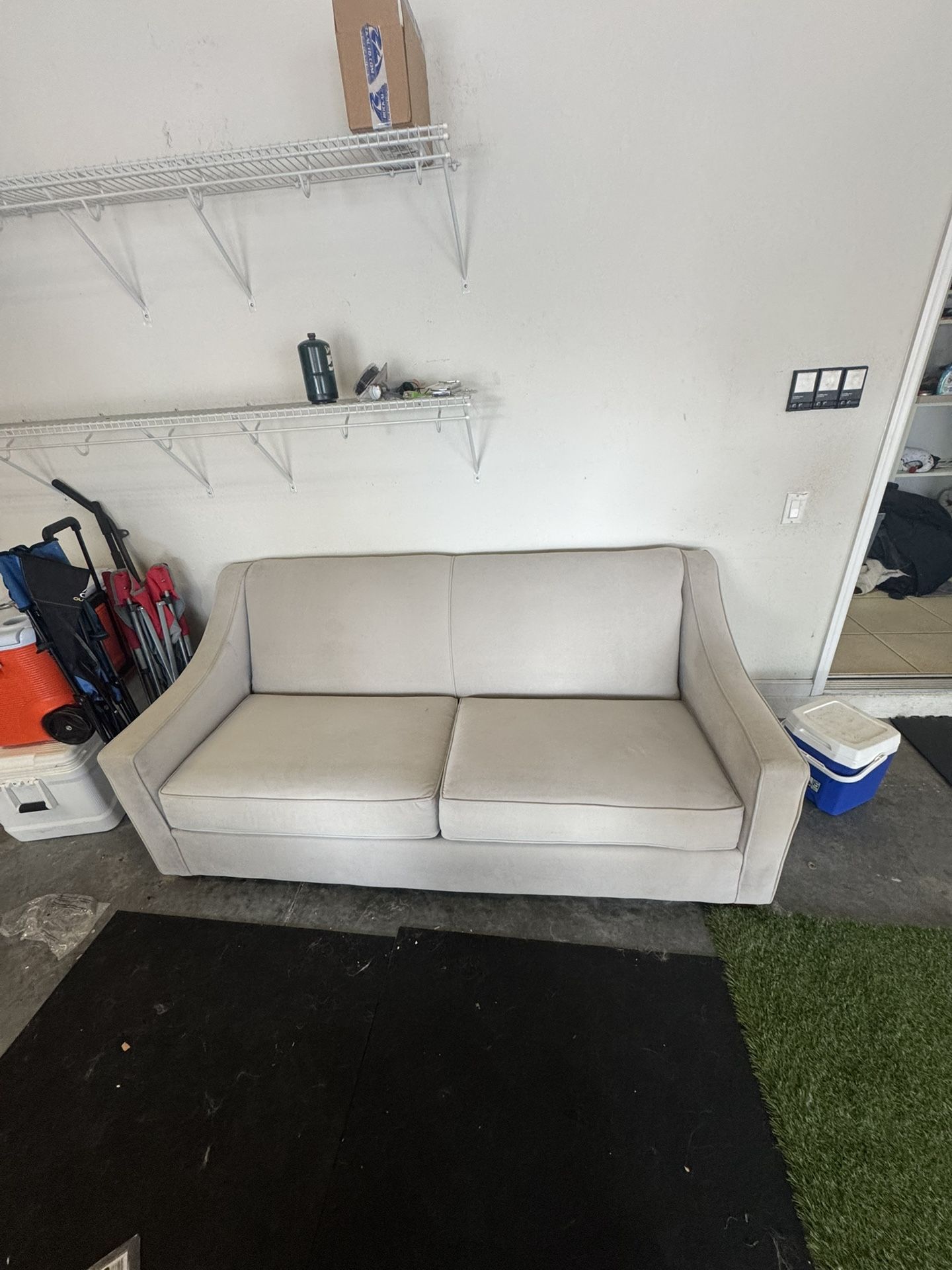 Sofa with Pull-Out Bed – Great Condition!