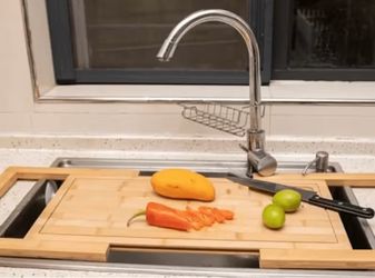 Extendable heavy duty cutting board $25