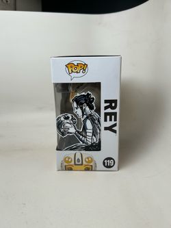 Star Wars Funko Pop Rey Custom Painted