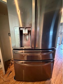 LG 4 Door Stainless Steel Refrigerator
