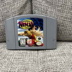 Mystical Ninja Starring Goemon- N64 