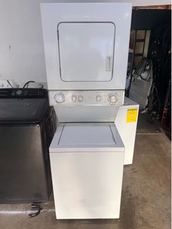 Kenmore washer and dryer combo stacked 24" electric