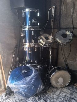 7 piece piece 7 cymbl drum set