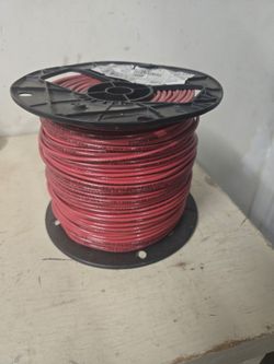 500ft of 12AWG THHN solid RED wire