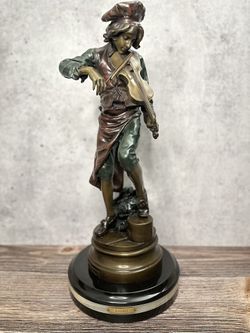 Authentic Gaudez Sculpture