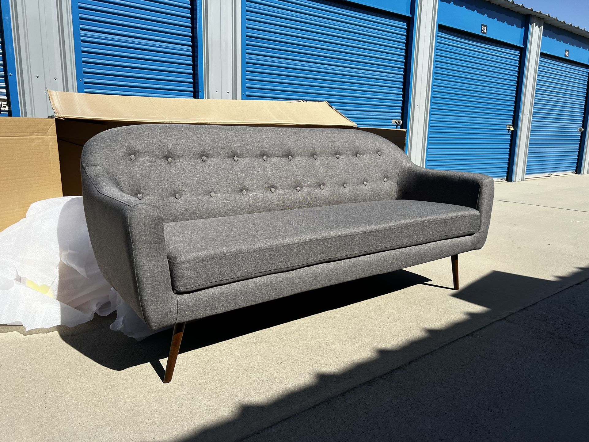 Brand New. Mid Century Modern Sofa. $299. Only 1