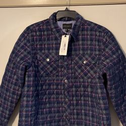 NWT Silver Jeans Co. Quilted Shirt Jacket. No Deliveries 