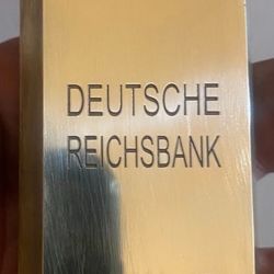 WW2  gold Bars (Solid Brass) 