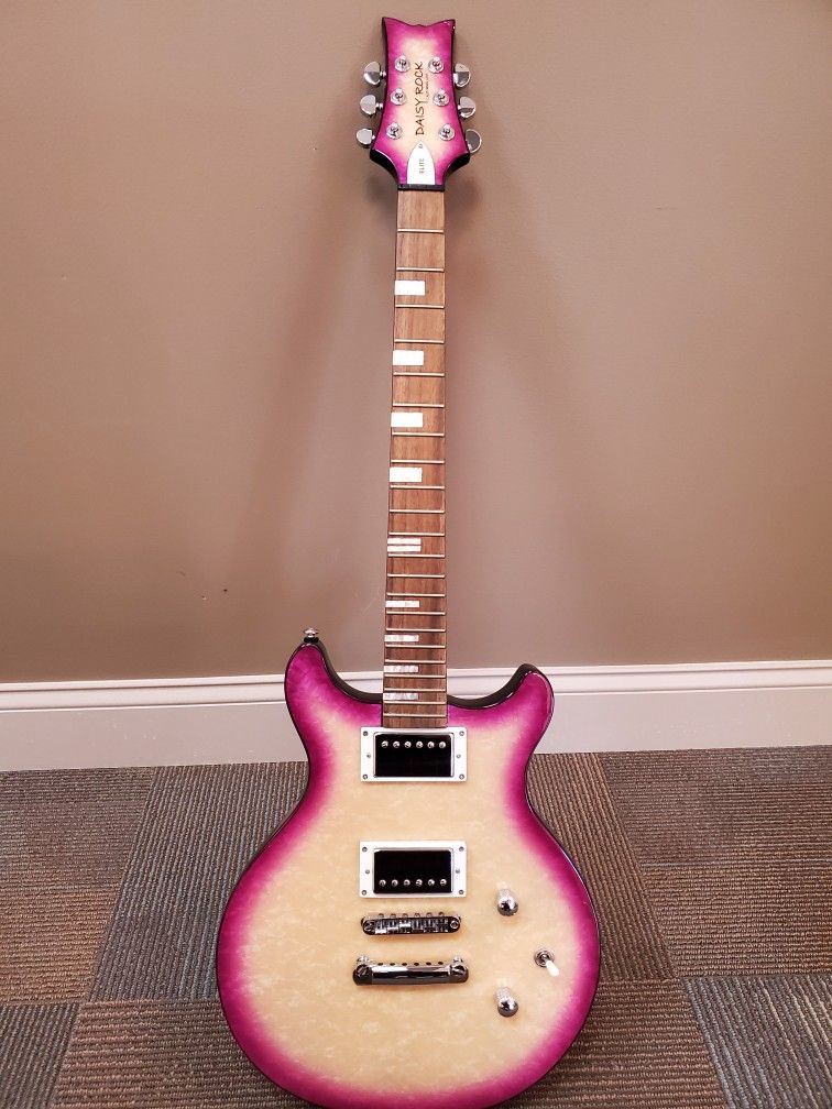 Daisy Rock Starburst Elite Guitar & NEW Strings! - REDUCED