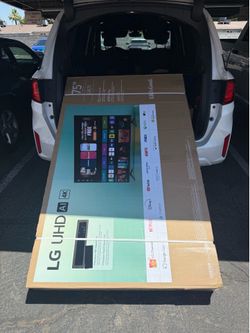 75 LG tv free delivery $55 down on Finacing 6 month warranty