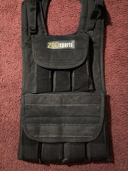 ZFO  Weighted vest 60lbs