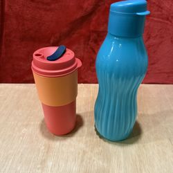 Tupperware Togo cup And Water bottle 