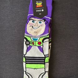 Toy Story Buzz Lightyear Size Large Socks
