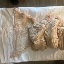 9 Beige Cheese Clothes 