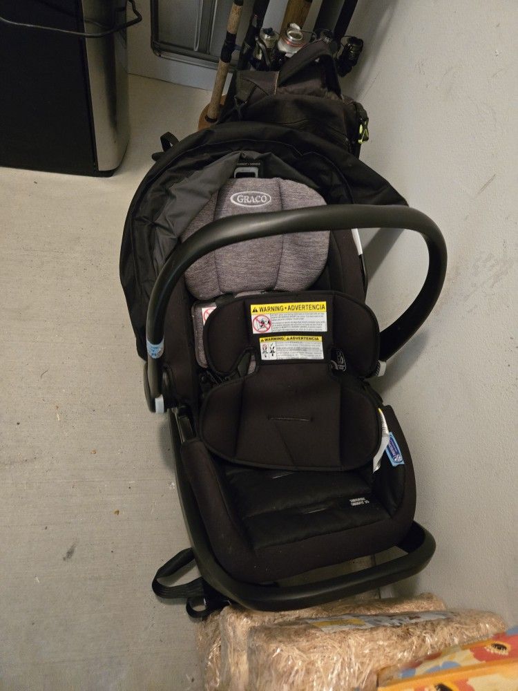 Graco SnugRide SnugFit 35 Infant Car Seat with Anti-Rebound Bar - Cohen