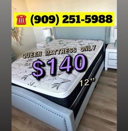 Queen size pillow top mattress