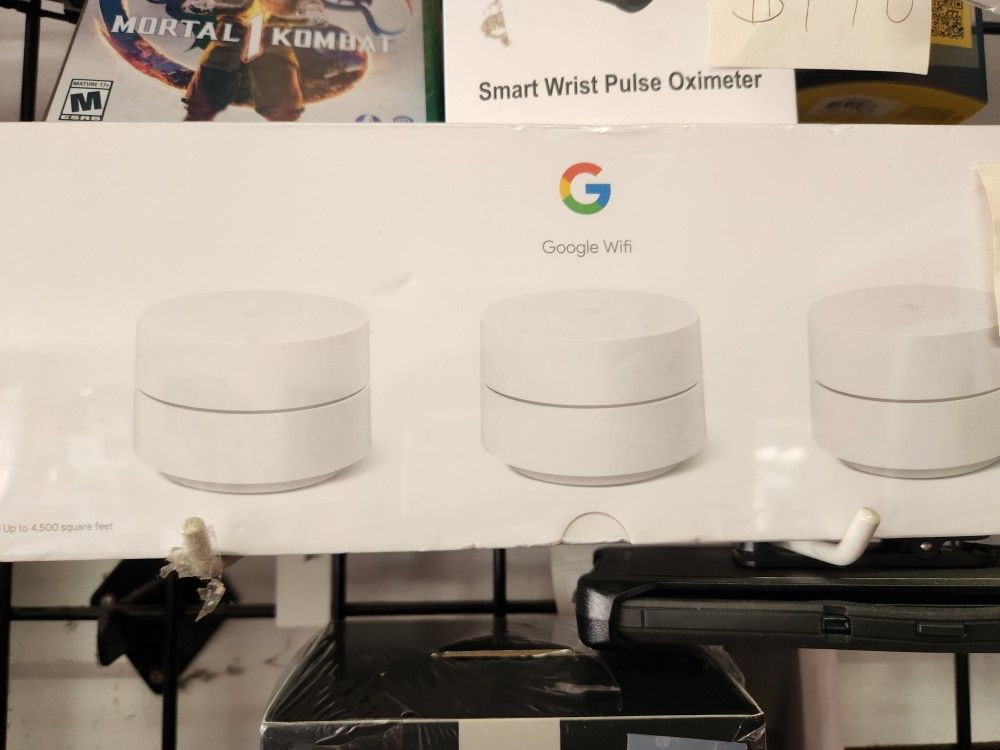 Google Wifi System 3 Pack Router Whole Home Coverage